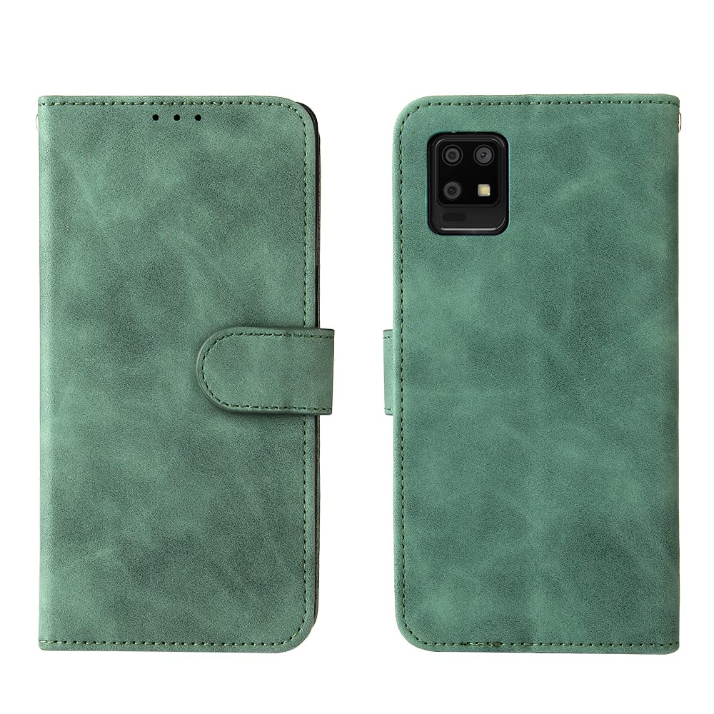Custodia® Etui z klapką na portfel kompatybilne z Sharp Aquos zero6 (wzór 3)