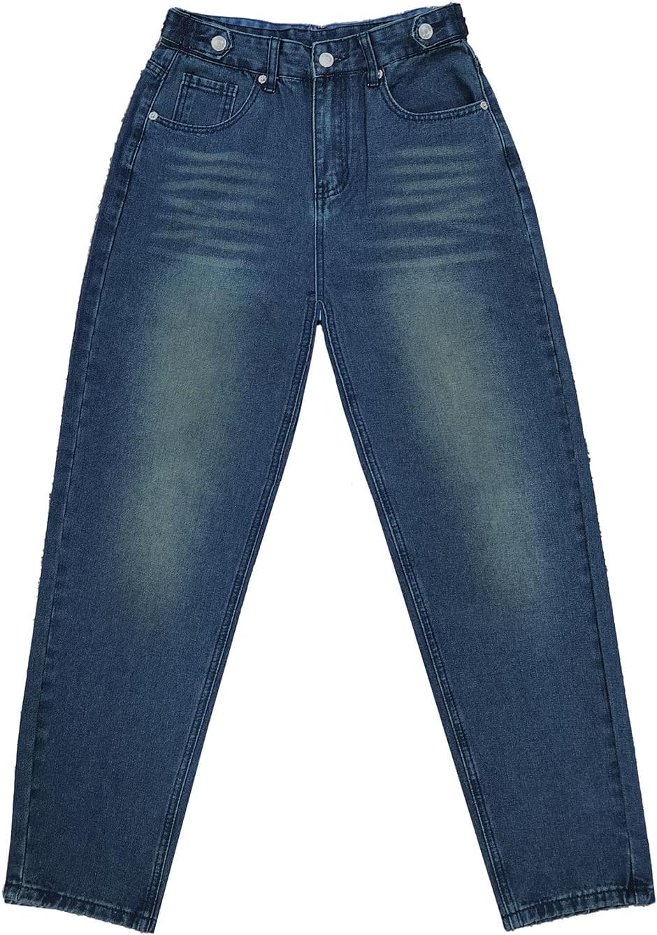 utcoco Women's Retro High Waisted Baggy Lantern Jeans Casual Relaxed Fit Denim Harem Pants