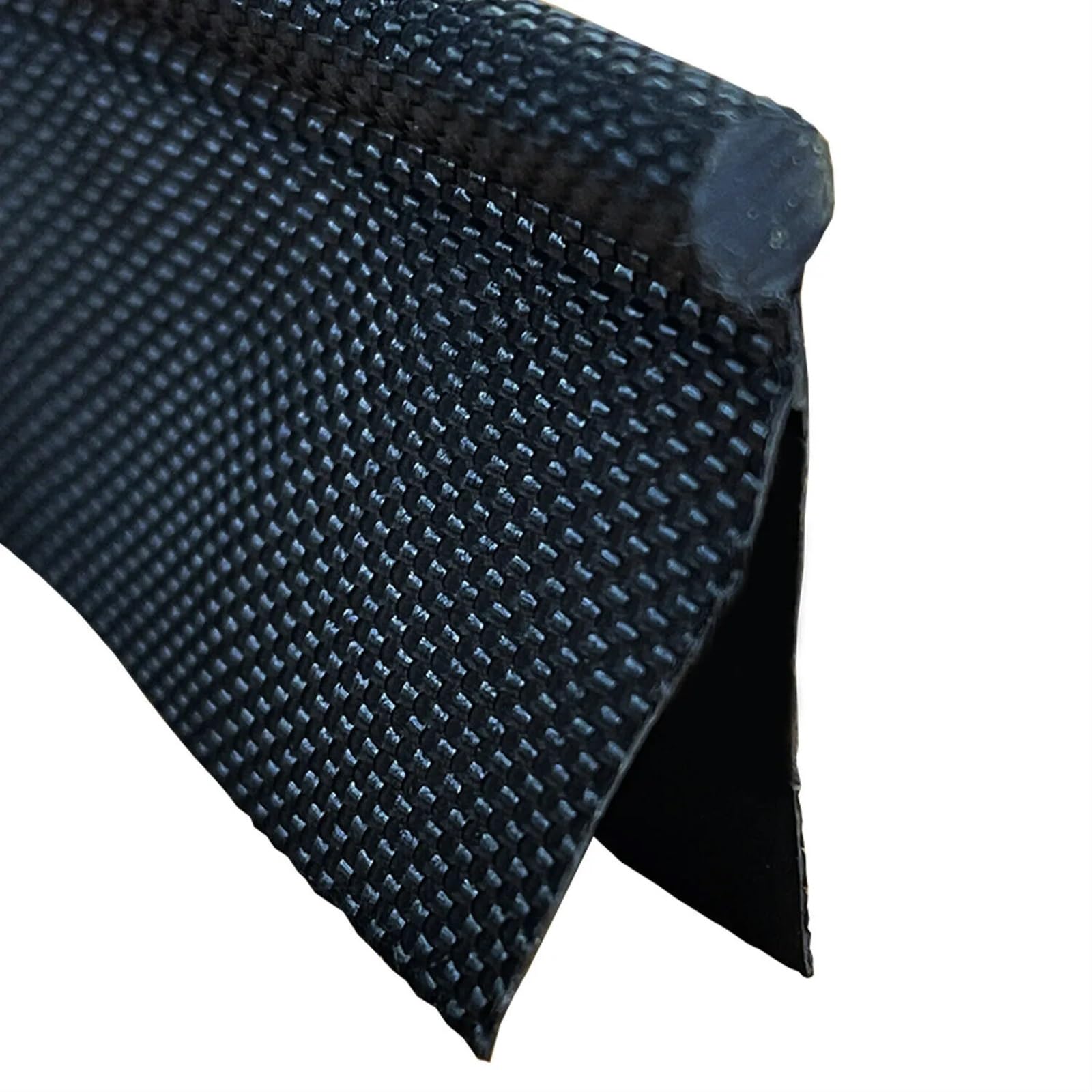 TSALON Markisenschiene, Keder, 6 mm, Doppelklappe, schwarzer PVC-Kern, Keder for Camping/Zelt/Markisen/Zelte Sport & Freizeit