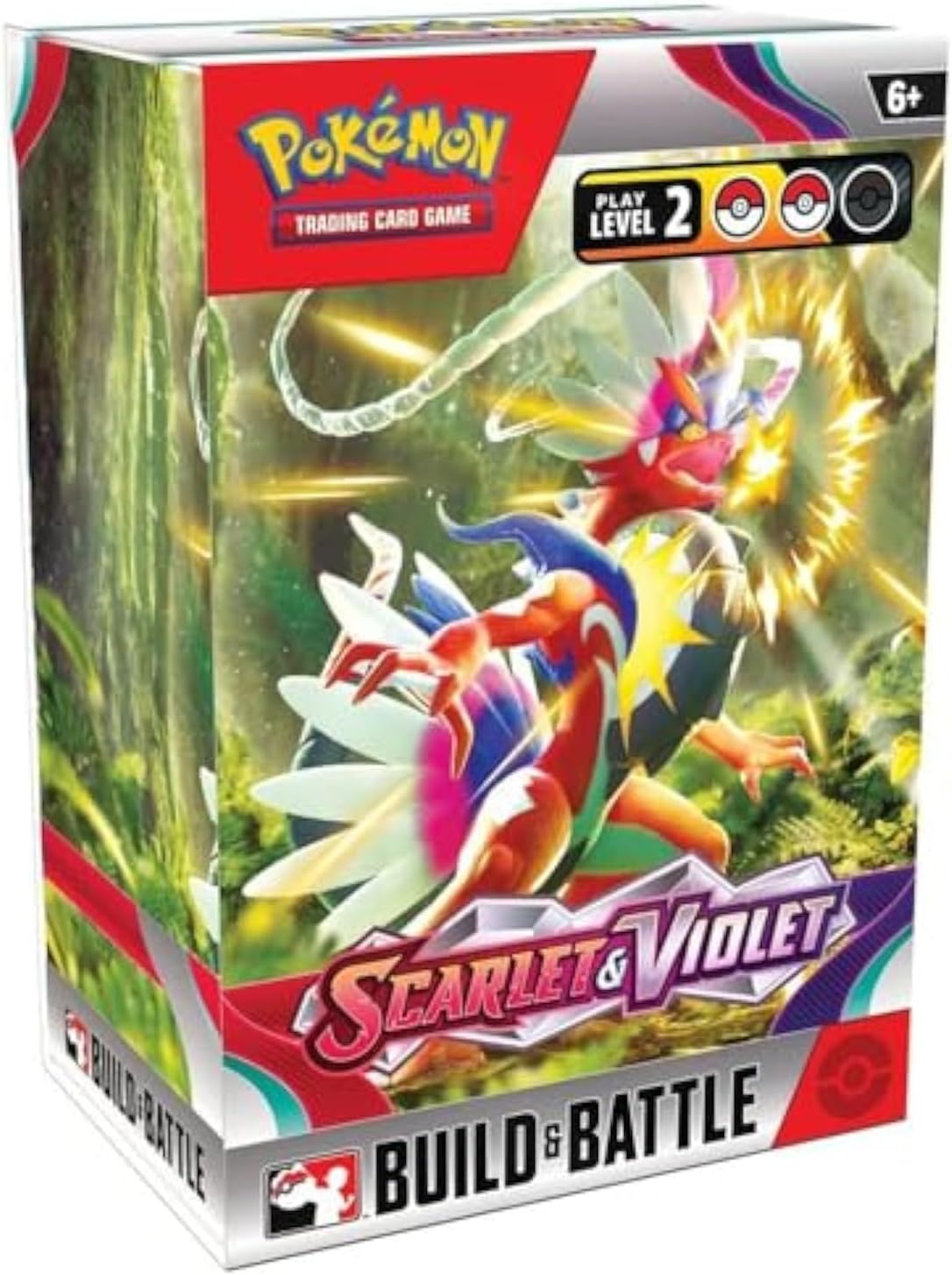POKEMON TCG: SCARLET AND VIOLET BUILD AND BATTLE BOX (4 Packs & Promos)