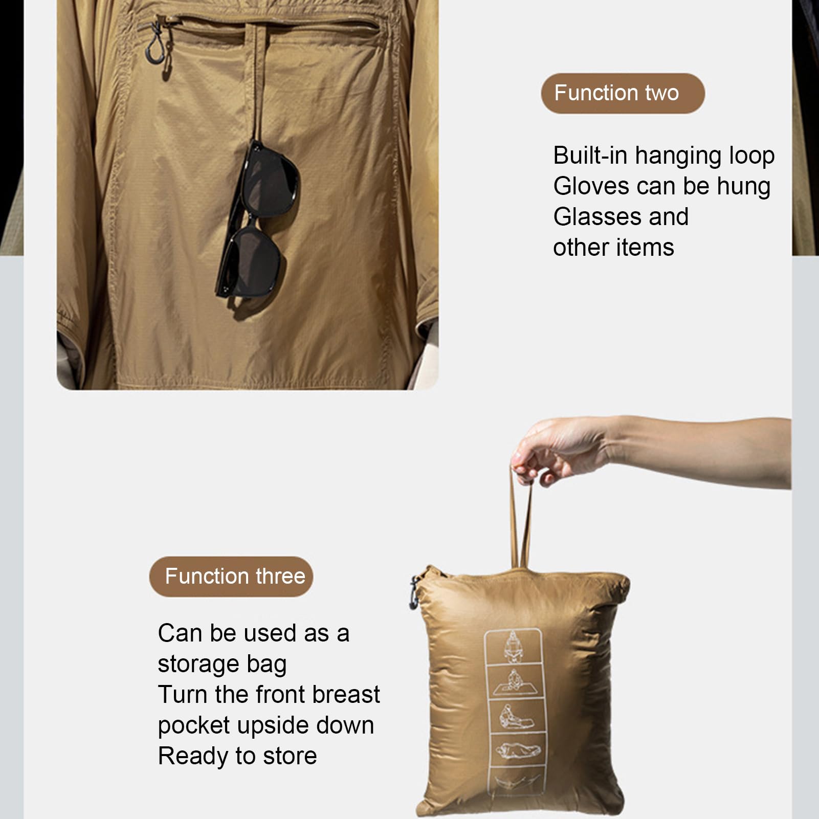 Travel Brid Couverture de Camping Portable, Poncho de Camping Isolant à Capuche, Sac de Couchage pour Adulte, Couette pour Camping d'hiver, l' Extérieur, Randonnée et Sports, Les Voyages Travel Brid Couverture de Camping Portable, Poncho de Camping Isolant à Capuche, Sac de Couchage pour Adulte, Couette pour Camping d'hiver, l' Extérieur, Randonnée et Sports, Les Voyages