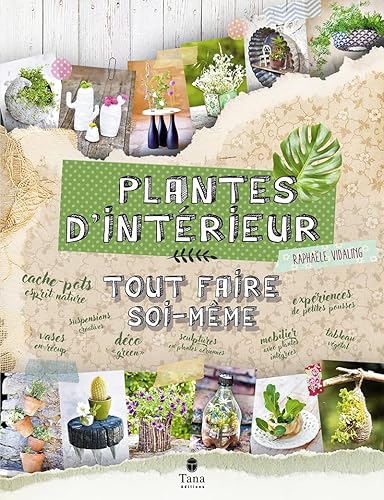 Tout faire soi-même plantes d'intérieur - DIY green et zéro déchet : déco green, bricolage, recyclage, création pour verdir et faire pousser chez soi