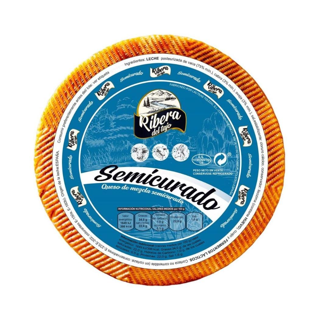 Queso Semicurado Pasteurizado Ribera del Tajo de Lonchemur