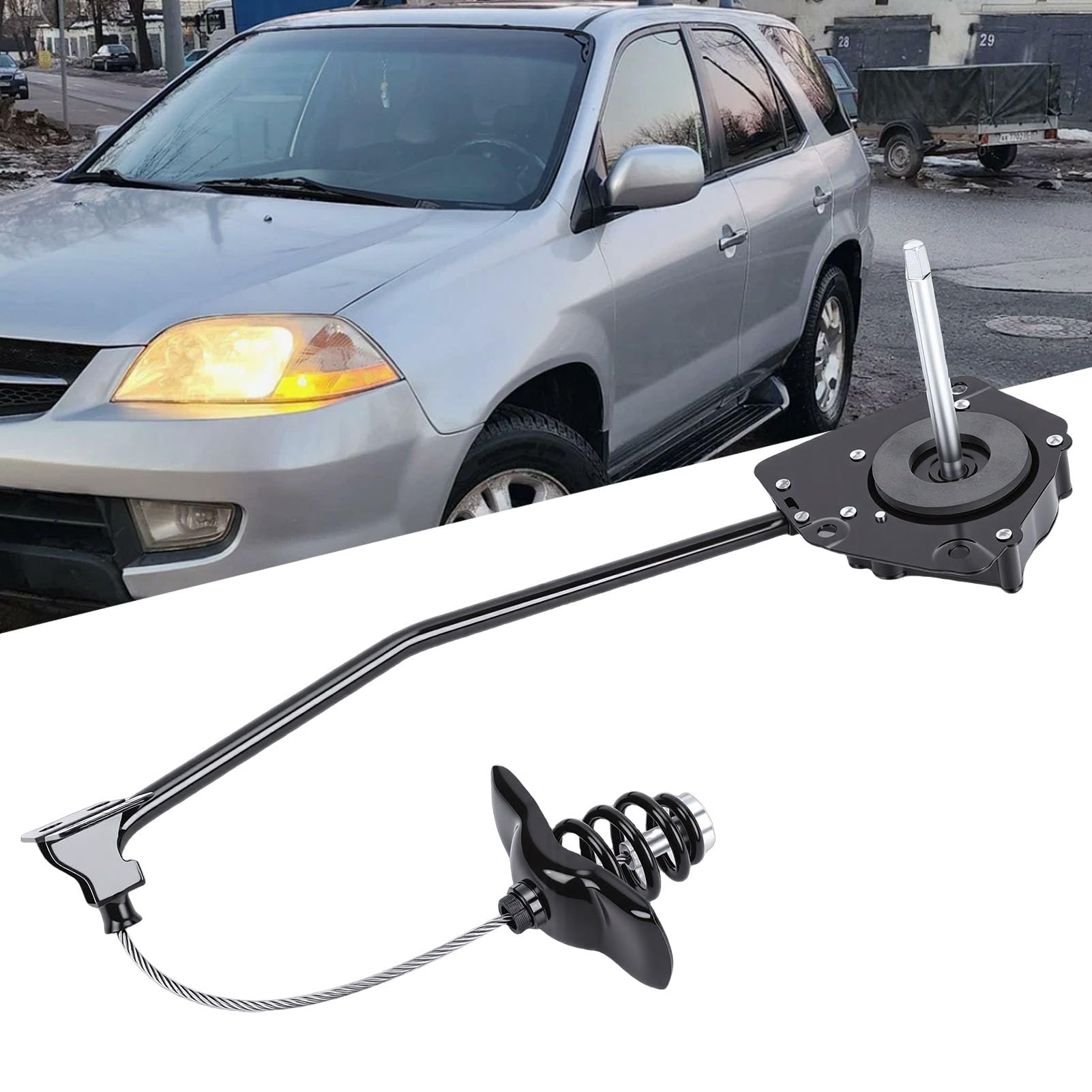 Yosoo Argano per Ruota di Scorta per MDX 2001-2003, Gruppo Portante con Verricello 925-504 con Design a Ingranaggio e Braccio per Cambi Ruota Senza Sforzo