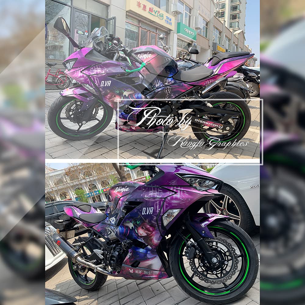 Amazon.com: Kungfu Graphics Decal Kit for Ninja 400 ABS 2017 2018