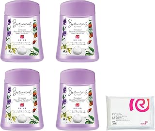 MUSE ミューズ 【医薬部外品】ハンドソープ 泡 詰め替え ノータッチ 自動ディスペンサー用 ボタニカル 保湿成分配合 250ml ×4個 + おまけ付き