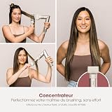 Shark FlexStyle 5-in-1 Luftstyler & Haartrockner, Auto-Wrap-Lockenaufsatz, Paddle-Bürste, Ovalbürste, Konzentrator, Diffusor, Aufbewahrungskoffer, Keine Hitzeschäden, Champagner HD446SLEU - 9
