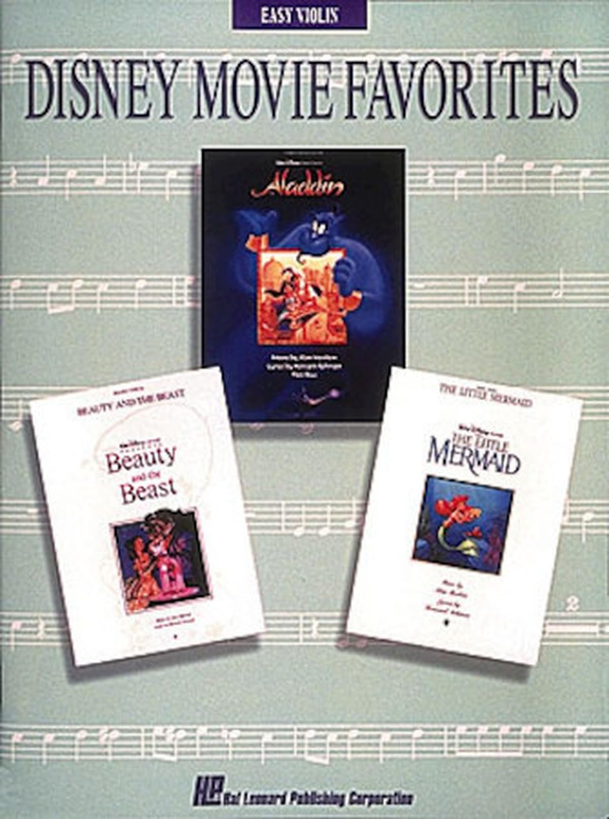 Disney Movie Favorites – Easy Violin Instrumental Solos | 16 Songs from Aladdin, Beauty and the Beast, and The Little Mermaid | Includes A Whole New ... Easy Violin - 16 Songs (Easy Play Series)