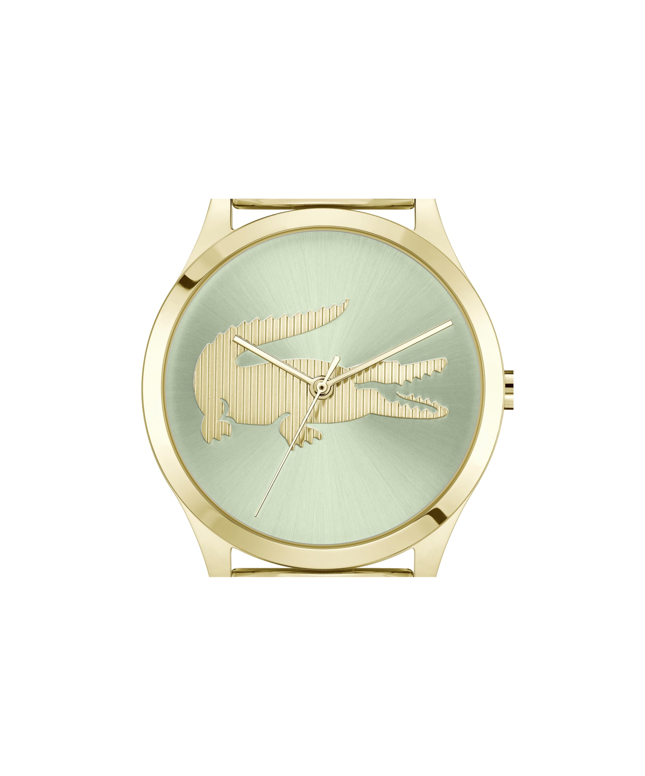 Lacoste Reloj con Movimiento de Cuarzo de Tres Manecillas para Mujer Colección CROCODELLE con Correa de Malla de Acero Inoxidable - 2001417, Green