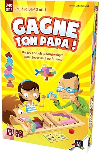 Gigamic- Jeu de Réflexion-Gagne Ton Papa, Unique, GZFGP