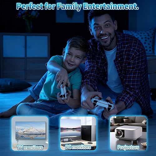 Miniatura 5 de 2025 New Retro Gaming Console Upgrade 4K Game Stick 40000 Games in 23 Emulator Console, Plug and Play Video Games for TV with 2 Wireless Controllers