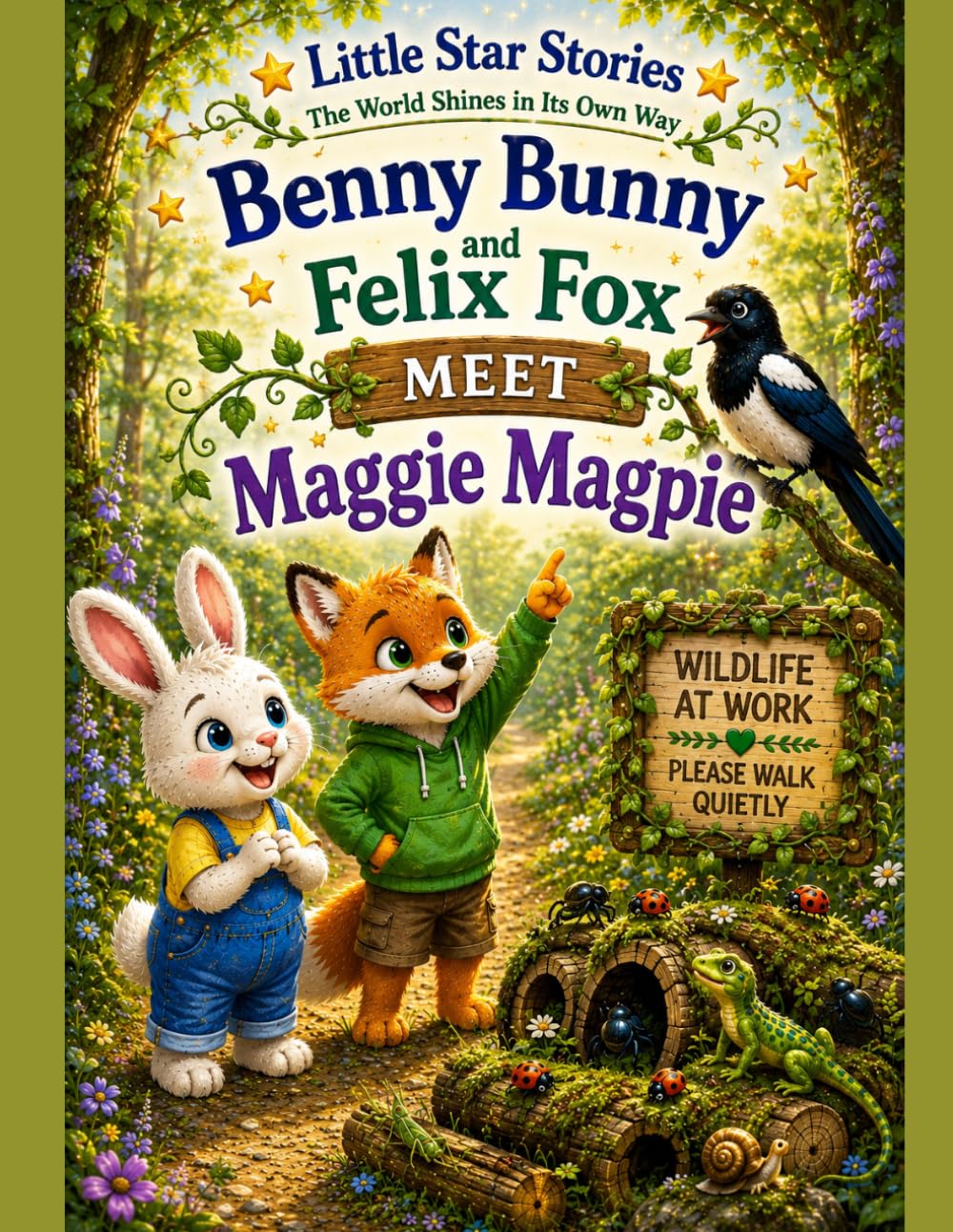 Benny bunny and felix fox meet maggie magpie (Little star stories)