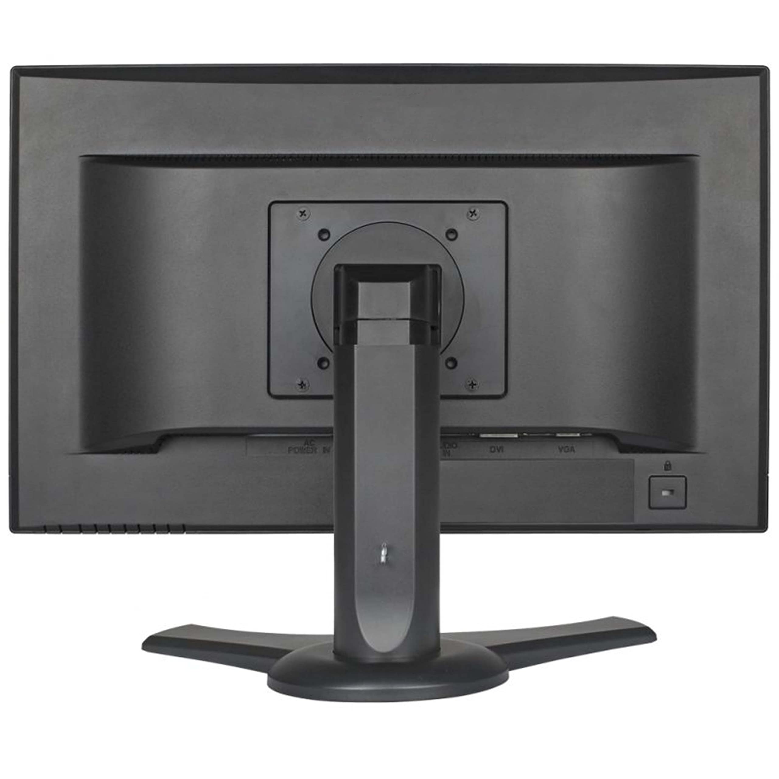 SIMPLETEK - Monitor LCD 19 16:10 Widescreen | Con Casse Integrate, VGA & DVI | Per PC e DVR | Cavi alimentazione e VGA inclusi (Ricondizionato