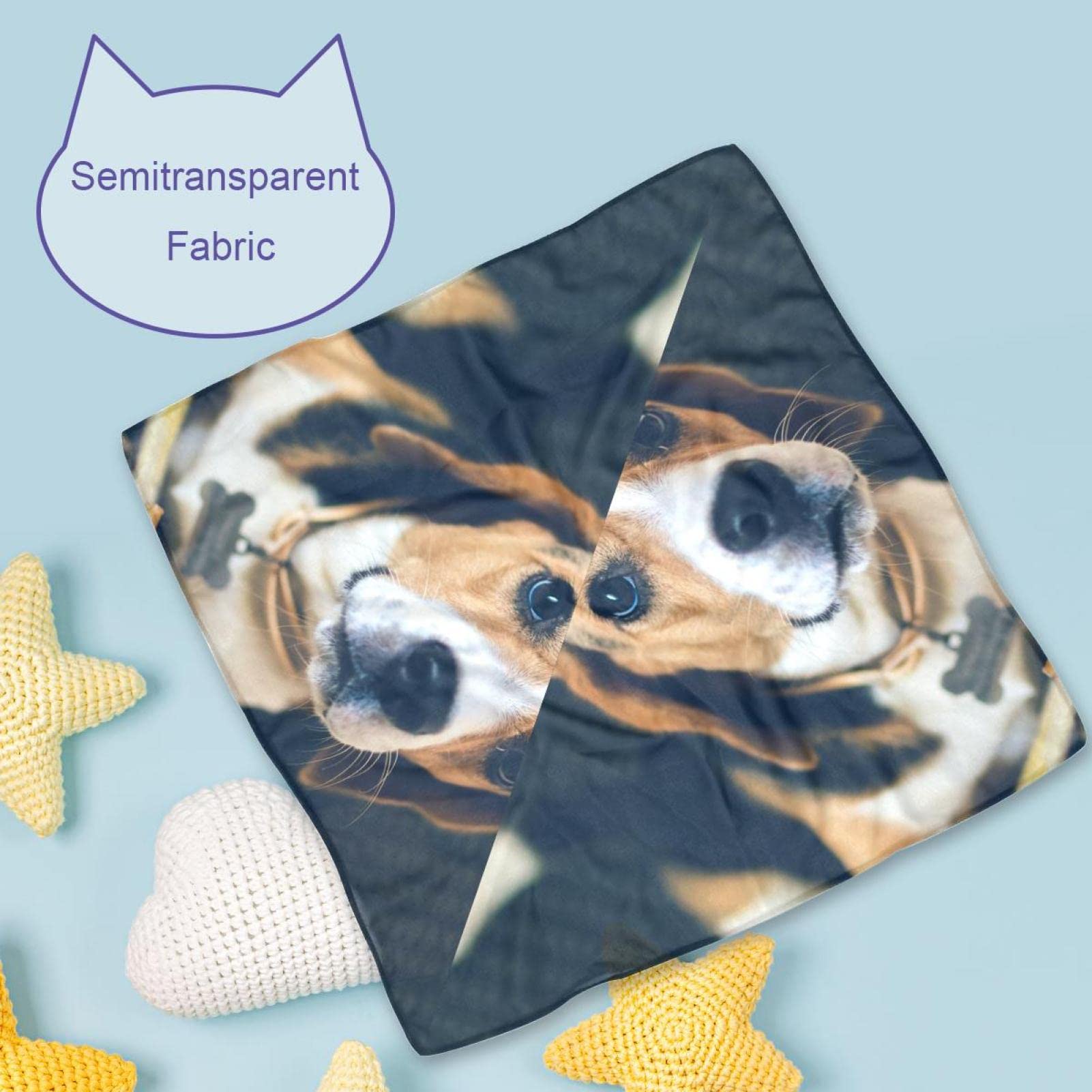 Bandana Per Cani Regolabile - Foulard Elegante Per Cuccioli E Gatti - Taglia L Colore Rosso