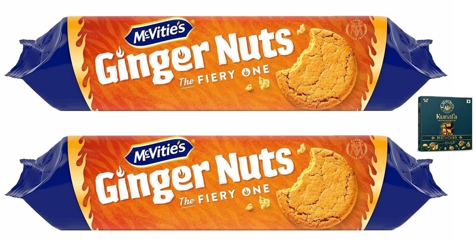 McVitie's Ginger Nuts Biscuits, The Fiery One, Each 250g X Pack of 2, (Product Of UK) From DECADENT FOODS-picture-10