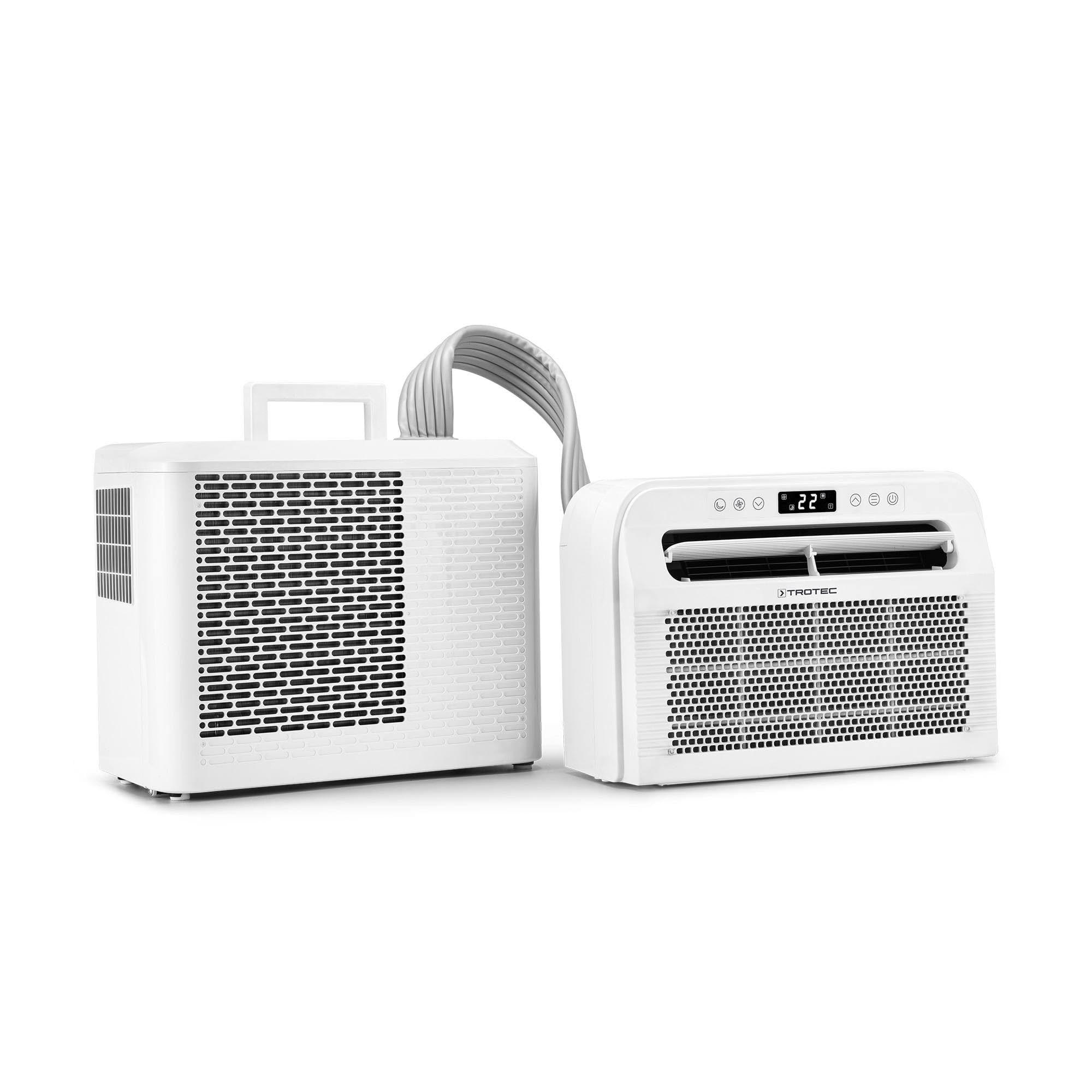 TROTEC PAC-C 1500 SH Climatizzatore da Campeggio WiFi 4 in 1 - Condizionatore Split per Camper - Raffreddamento, Riscaldamento, Deumidificazione, Ventilazione - 5000 BTU
