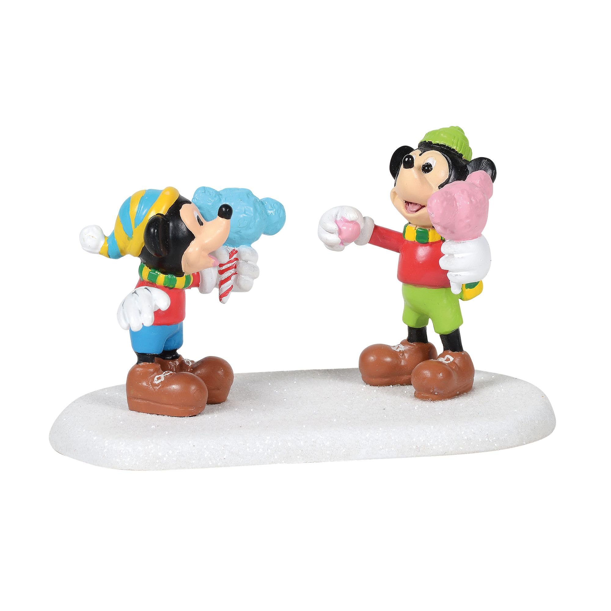 Department 56 Disney Village Aksesuarları Pamuk Şeker Zevk Heykelcik, 4,75 cm, Çok Renkli