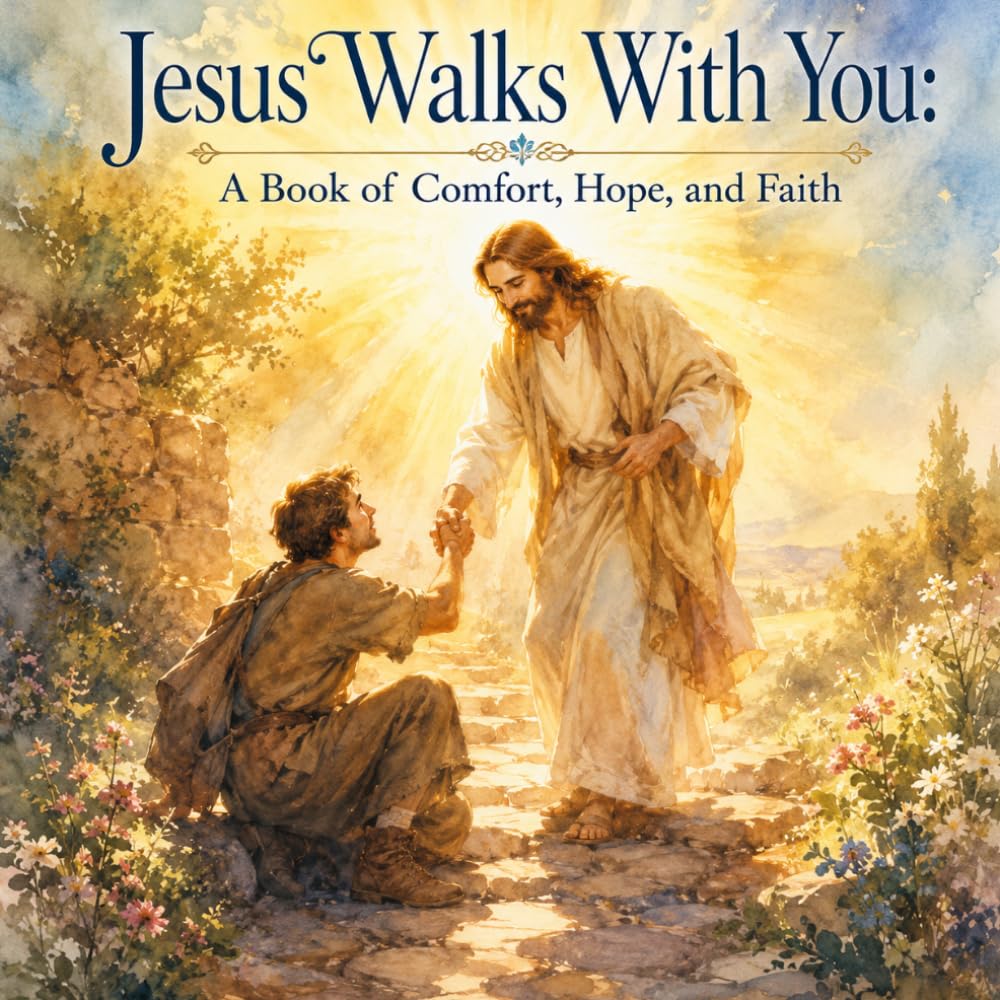 Jesus Walks With You: A Book of Comfort, Hope, and Faith