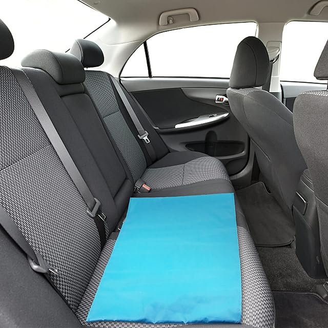[LOSCHEN] Tubular Slide Sheet for Patient Transfer, Sliding Draw Sheets to Assist Moving Elderly - for Cars, Vehicles, Wheelchairs and Bed Transfers - Hospitals & Home Care (24" x 16"(60x40cm), Blue)