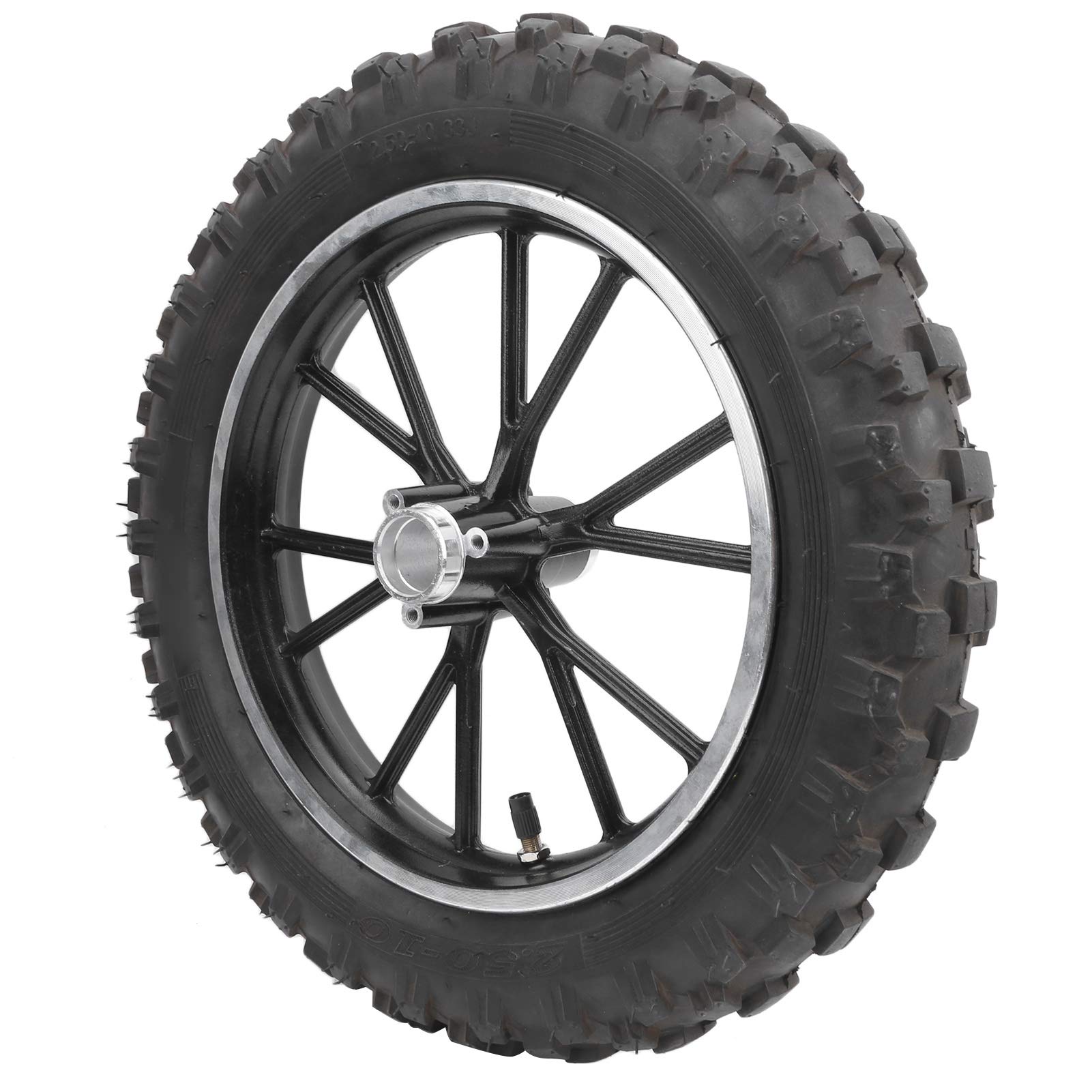 Yctze Pneu 2.50-10in 60/100-10 pneu roue jante pneu antidérapant pour PIT PRO Trail Dirt Bike Thumpstar