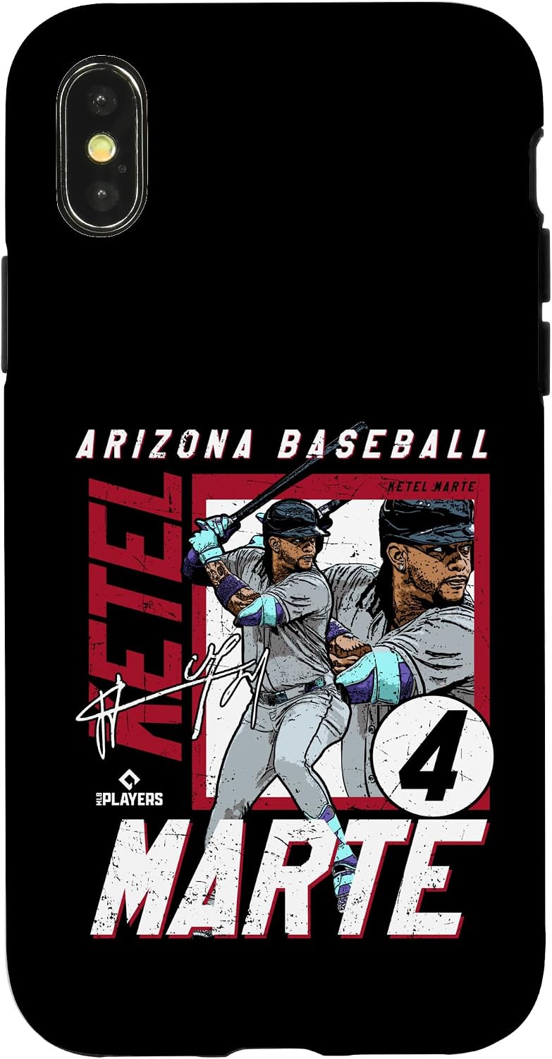 Ketel Marte | Arizona MLB Baseball Players| MLBKMA204M Case for iPhone 16