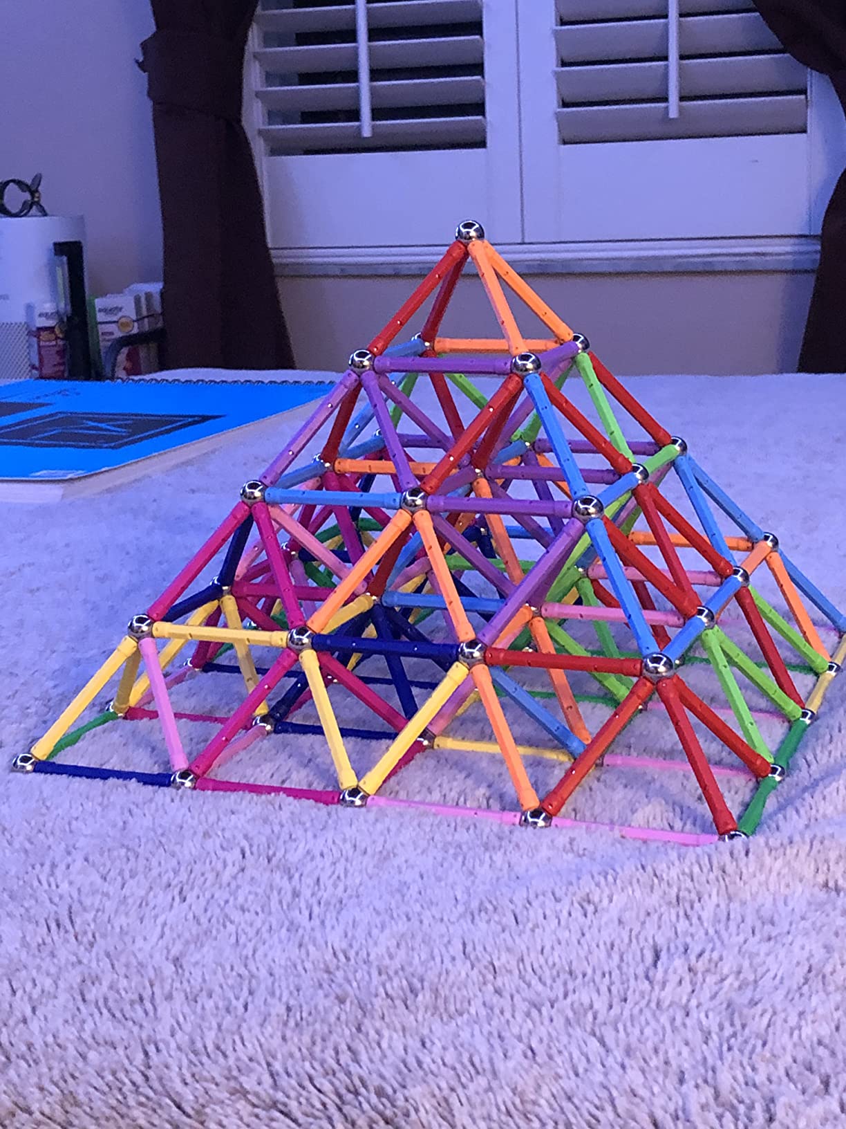 6/mo Finance Veatree Game 206Pcs Building Sticks Blocks