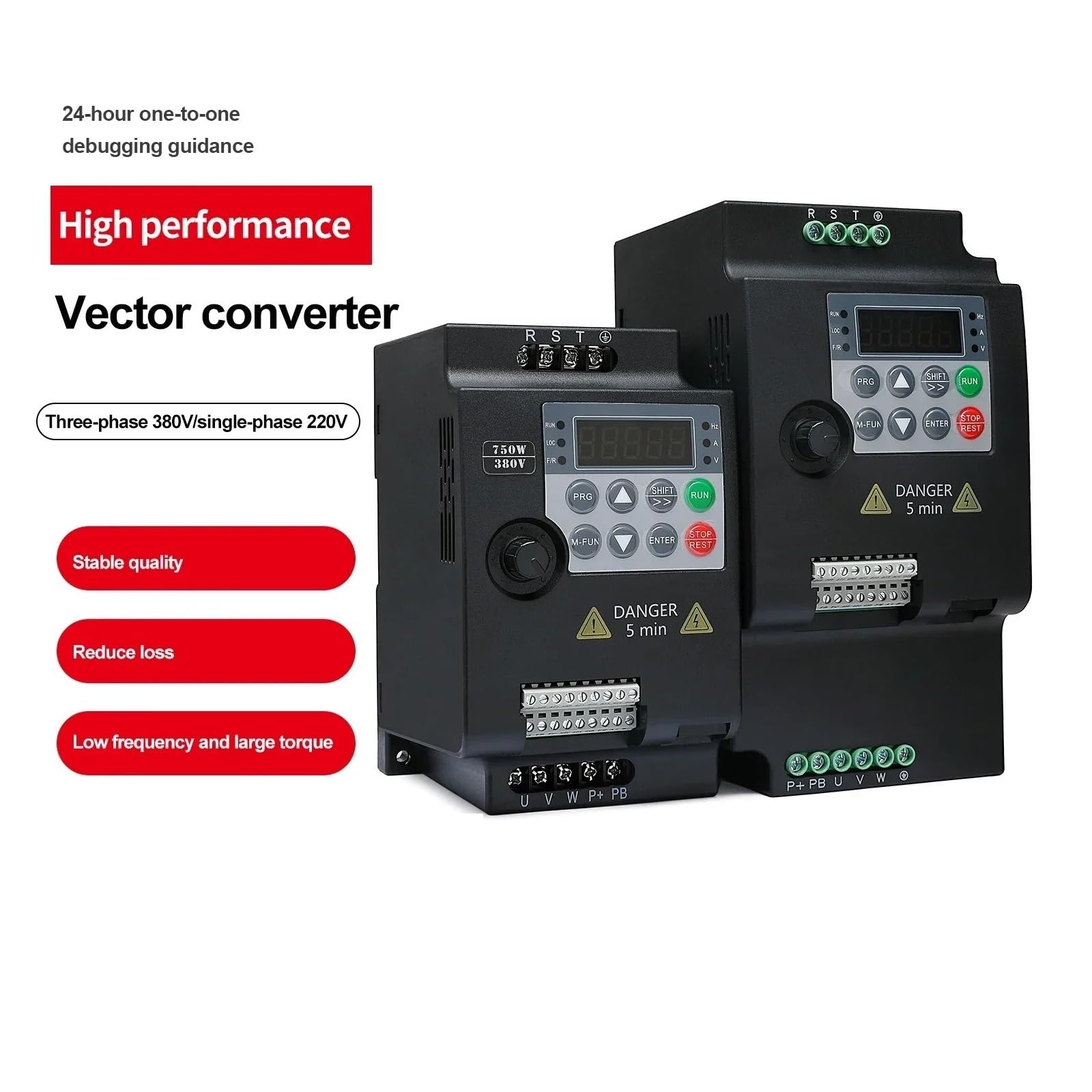 Azionamento a Frequenza Variabile, Economical AC Motor Drive VFD 220 1-3PH 380 3-3PH 0.75/1.5/2.2/4/5.5KW Frequency Converter Inverter For Control Motor(1.5KW 220V 1PH-3PH)