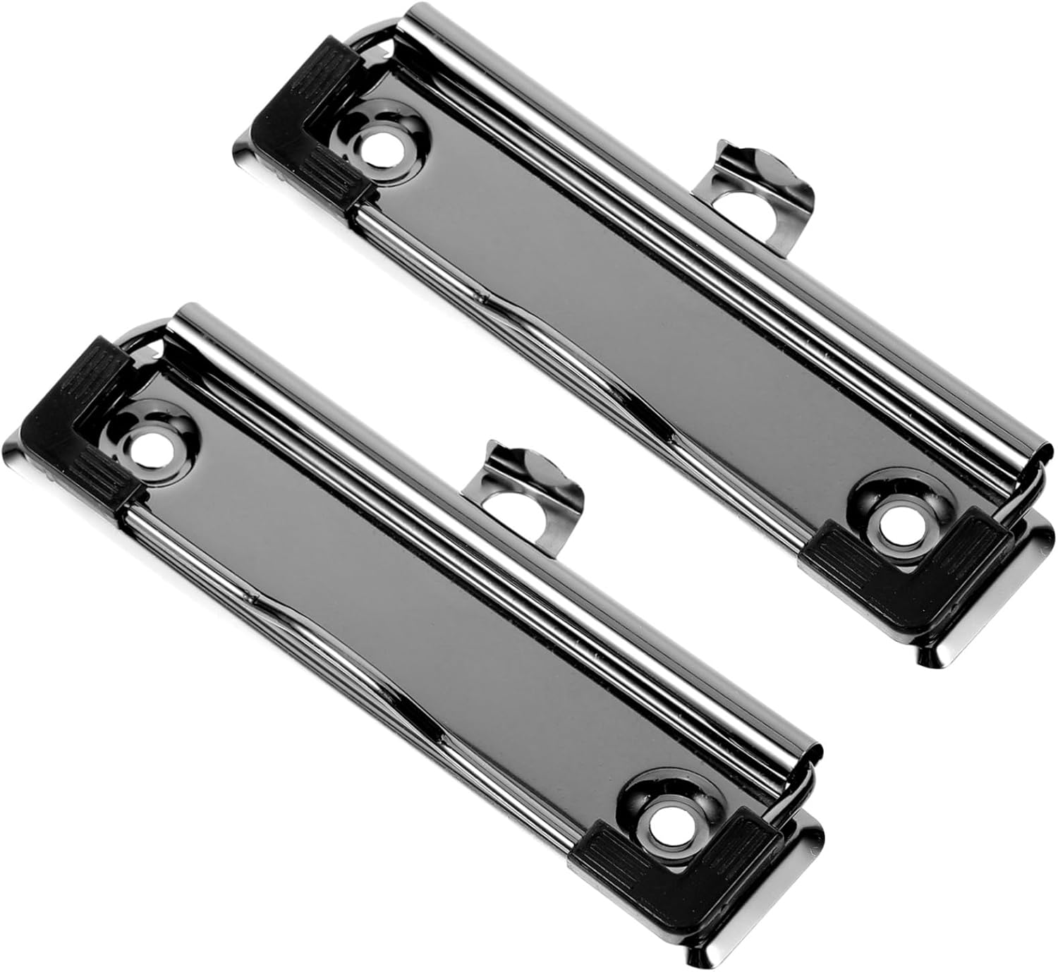 Amazon Parliky 2個 ファイル フォルダー バインダー クリップ 書類 クランプ バインダー クリップ 装飾 取り付け可能 ハードボード クリップ ファイル クランプ プラ