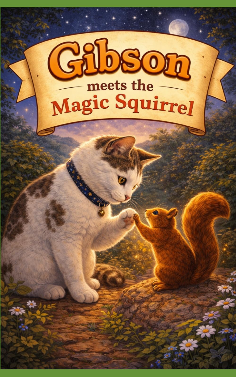 Gibson meets the Magic Squirrel (Gibson the Helpful Cat)