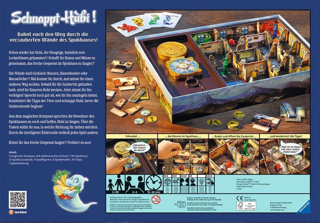Ravensburger 22093 - Schnappt Hubi