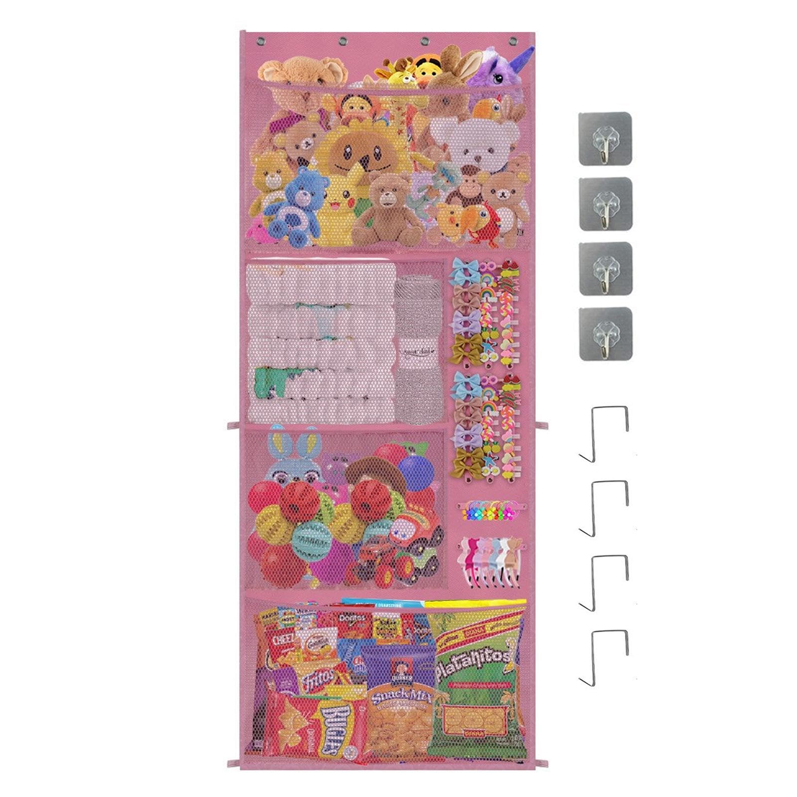 Organizer per peluche con ganci di grande capacità