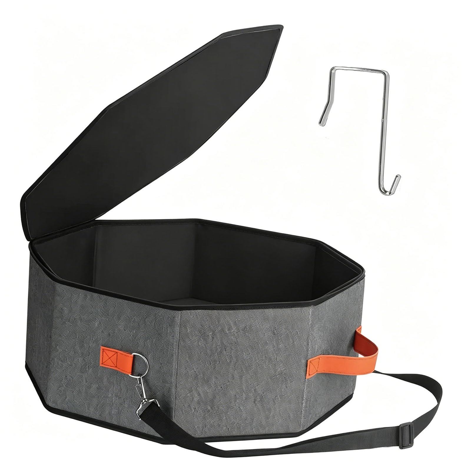 JSGHGDF Simple Cap Case with Hard Shell Construction Safeguards Hats During Transit and Daily Usage Travel Cap Planner