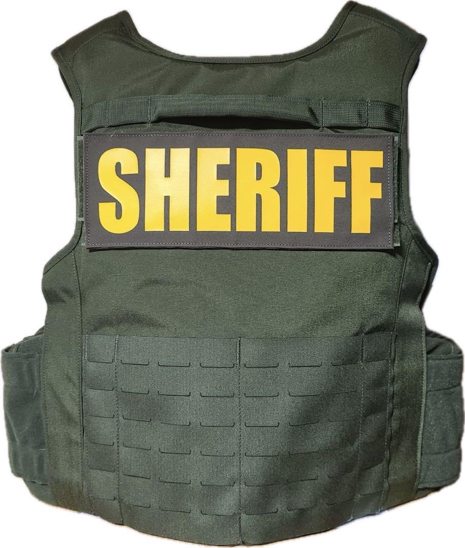 未使用　実Point Blank ボディーアーマー OD　48L Amazon.co.jp: 今週末迄 実Point Blank ボディーアーマー OD 48L