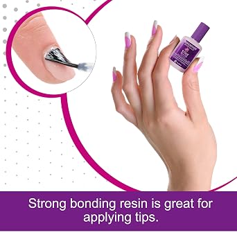Backscratchers Glass Glaze Stikr Resin Strong Adhesive for Nail Wraps (8g)