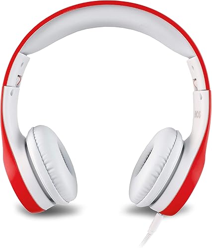 Miniatura 2 de Nenos - Auriculares infantiles para niños pequeños, volumen limitado.(Rojo)