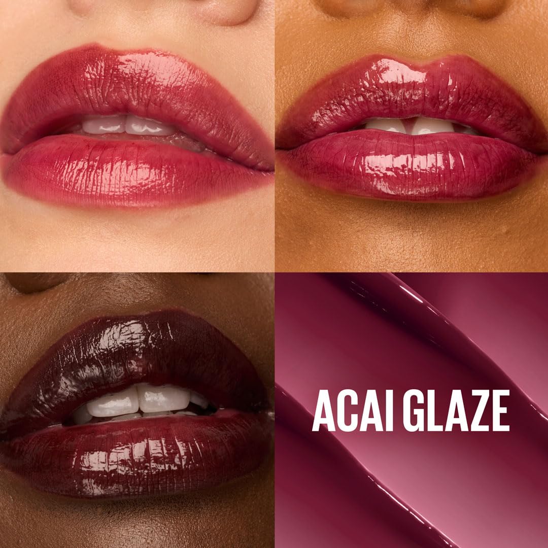 Maybelline New York Lifter Glaze 008 Acai Glaze, balsam do ust, 2,8g