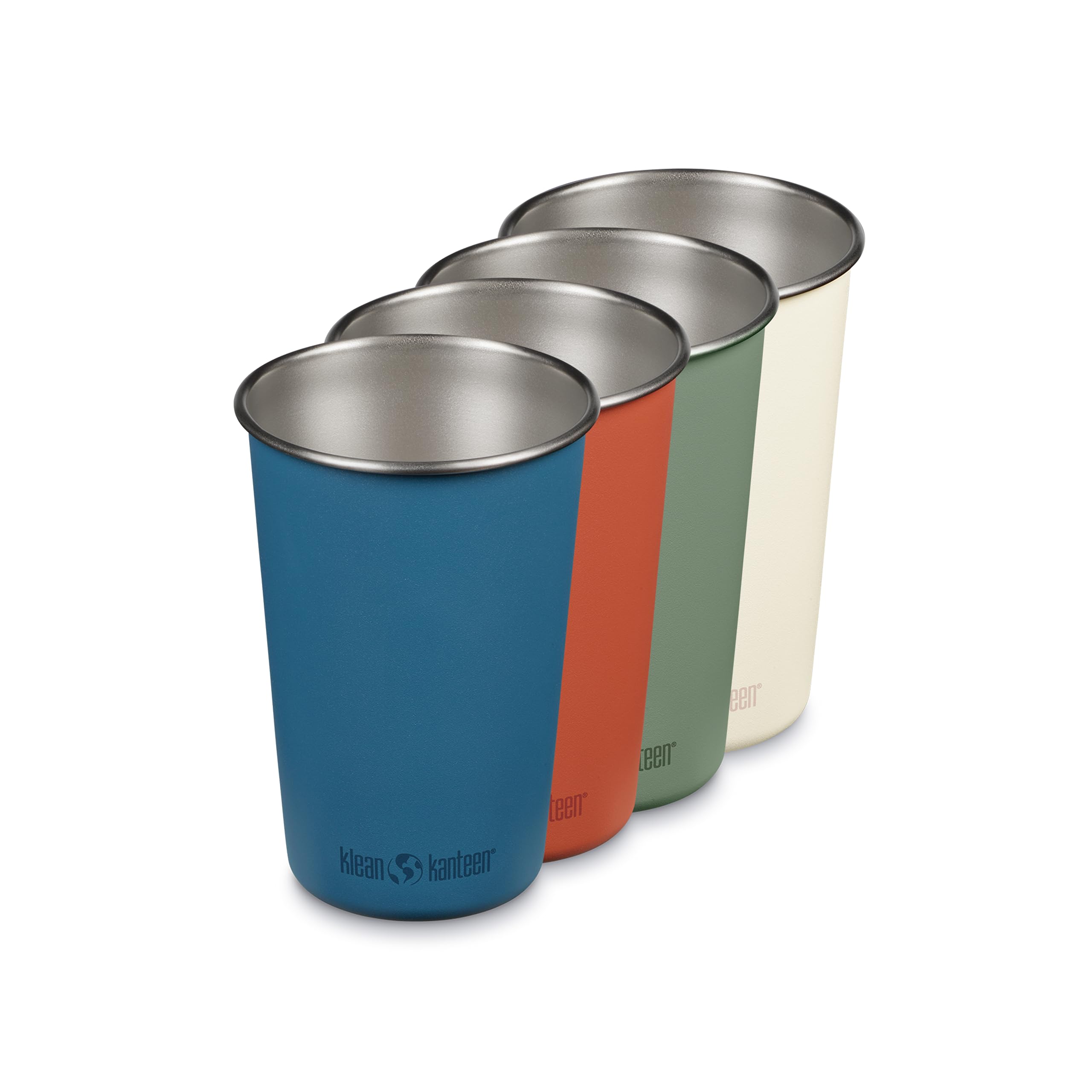 Klean Kanteen 473ml Pint Cup (4-Pack) Multi Colour