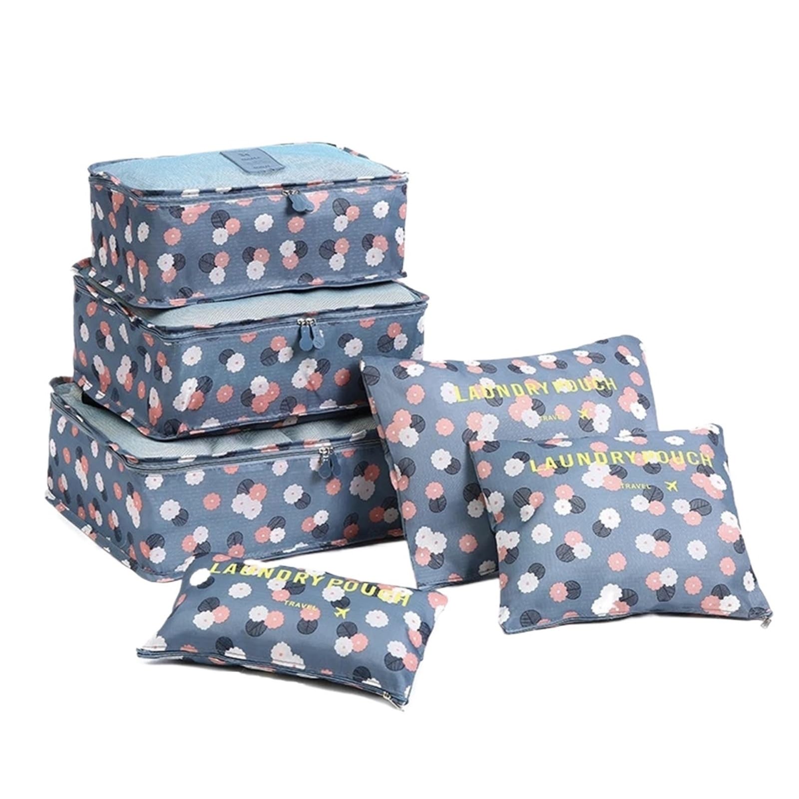 6pcs Travel Storage Organizer Bags Portable Suitcase For Women Clothes Shoes Makeup Bag Luggage for Suitcases