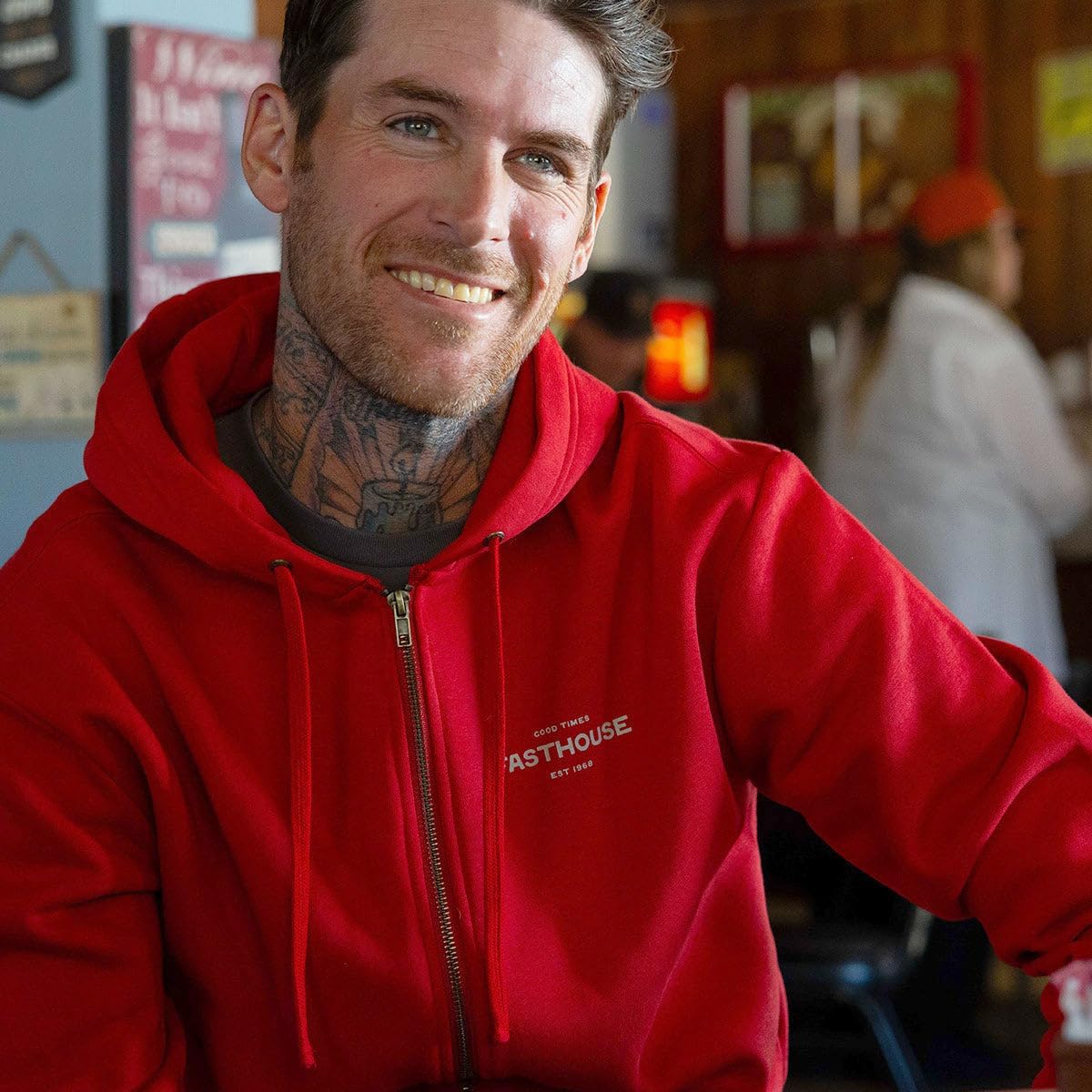 FASTHOUSE Anchor Hooded Zip Up - Image 2