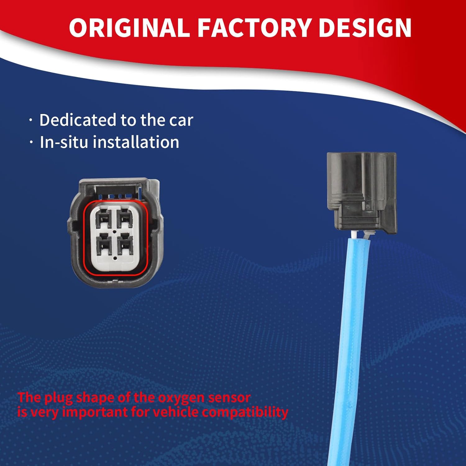 234-4574 Oxygen O2 Sensor Downstream Heated Air Fuel Ratio Compatible with Honda Accord CR-V Civic Crosstour Acura ILX RDX TLX Replace 36532-R5A-004 250-24917