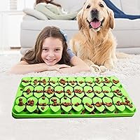 Vista 8 de Alfombrilla Olfateadora de Silicona Mediana para Perros Pequeños y Medianos y Gatos para Ralentizar la Alimentación, Tapete Alimentador Lento