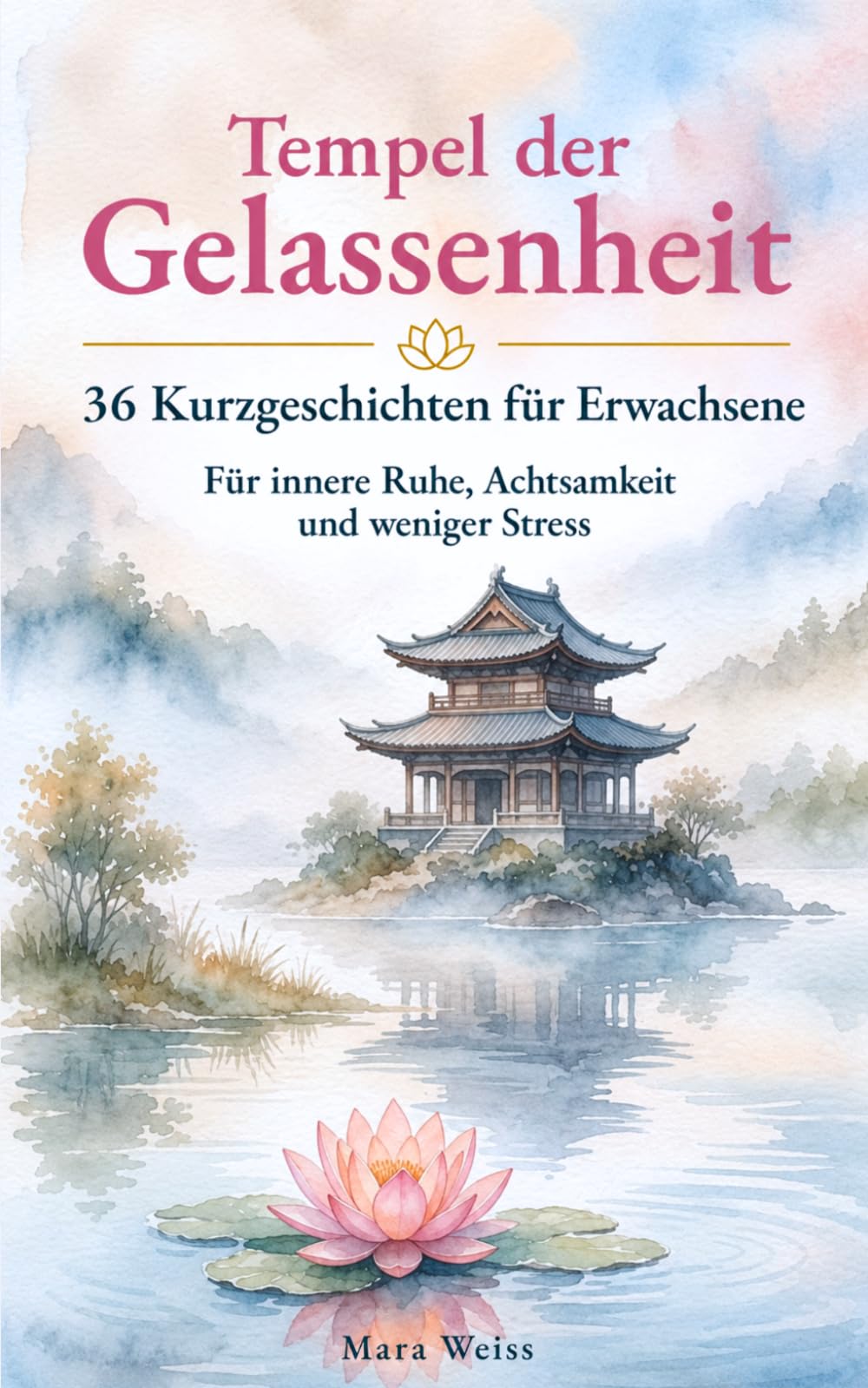 Tempel der Gelassenheit – 36 Kurzgeschichten für Erwachsene: Für innere Ruhe, Achtsamkeit und weniger Stress