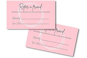 Referral Cards: Amplify Your Business with Targeted Referrals