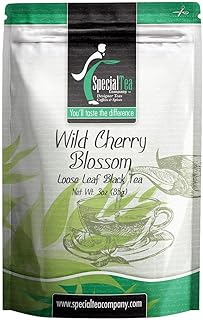 Special Tea Company Wild Cherry Blossom Loose Leaf Black Tea, 3 Oz