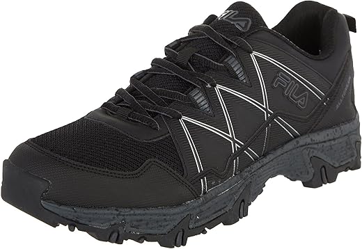 Fila Men's, at Peake 24 Trail Running Shoe Black