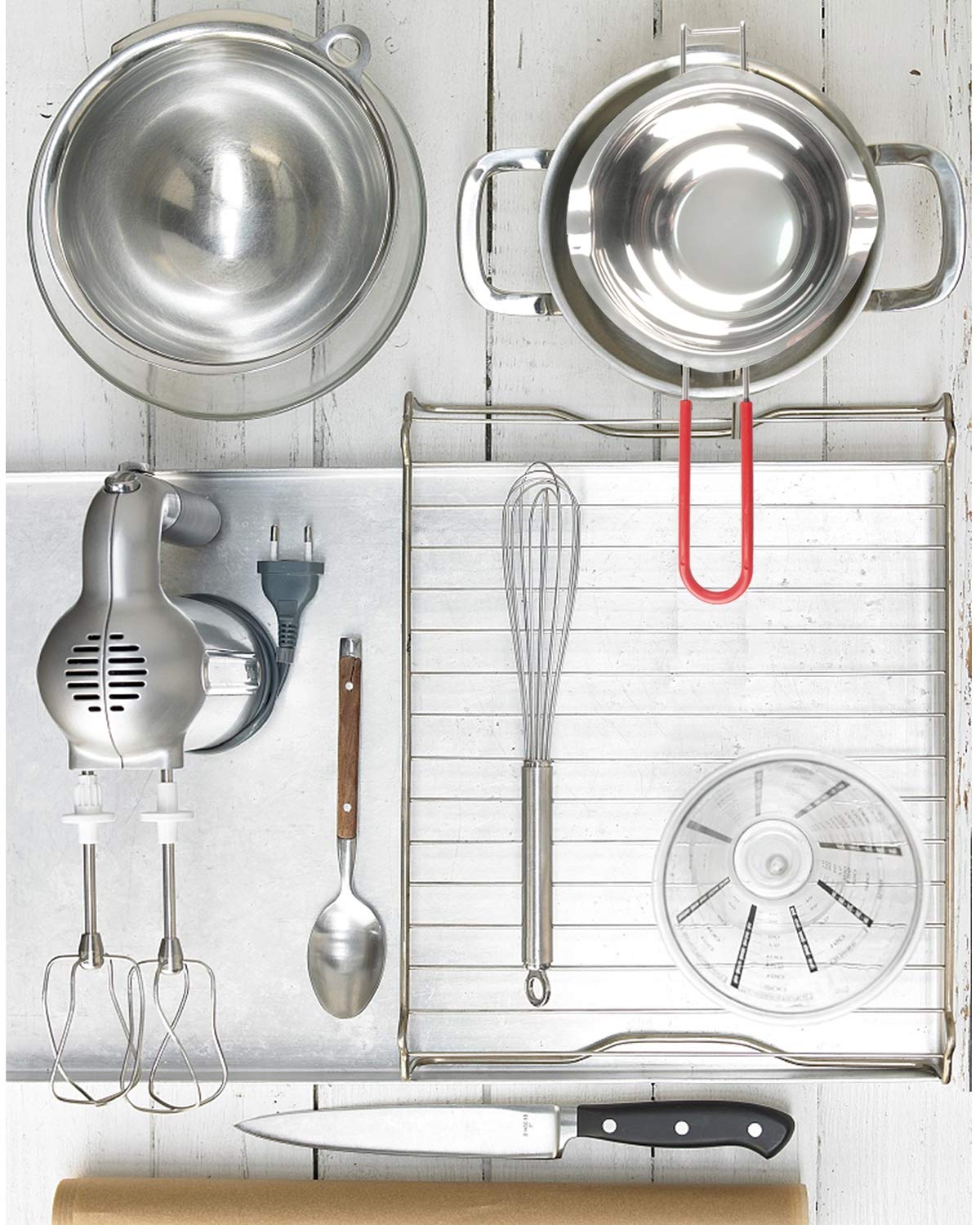 Stainless Steel Double Boiler - Melt Chocolate & More -6 Stainless Steel Double Boiler - Melt Chocolate & More -6