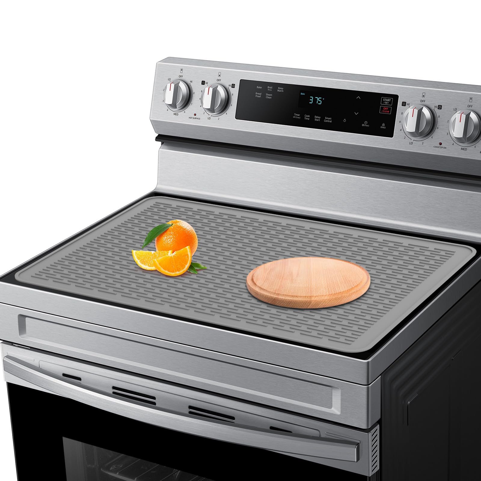 Stove Top Covers For Electric Stove, 30" X 21" Silicone - View #11