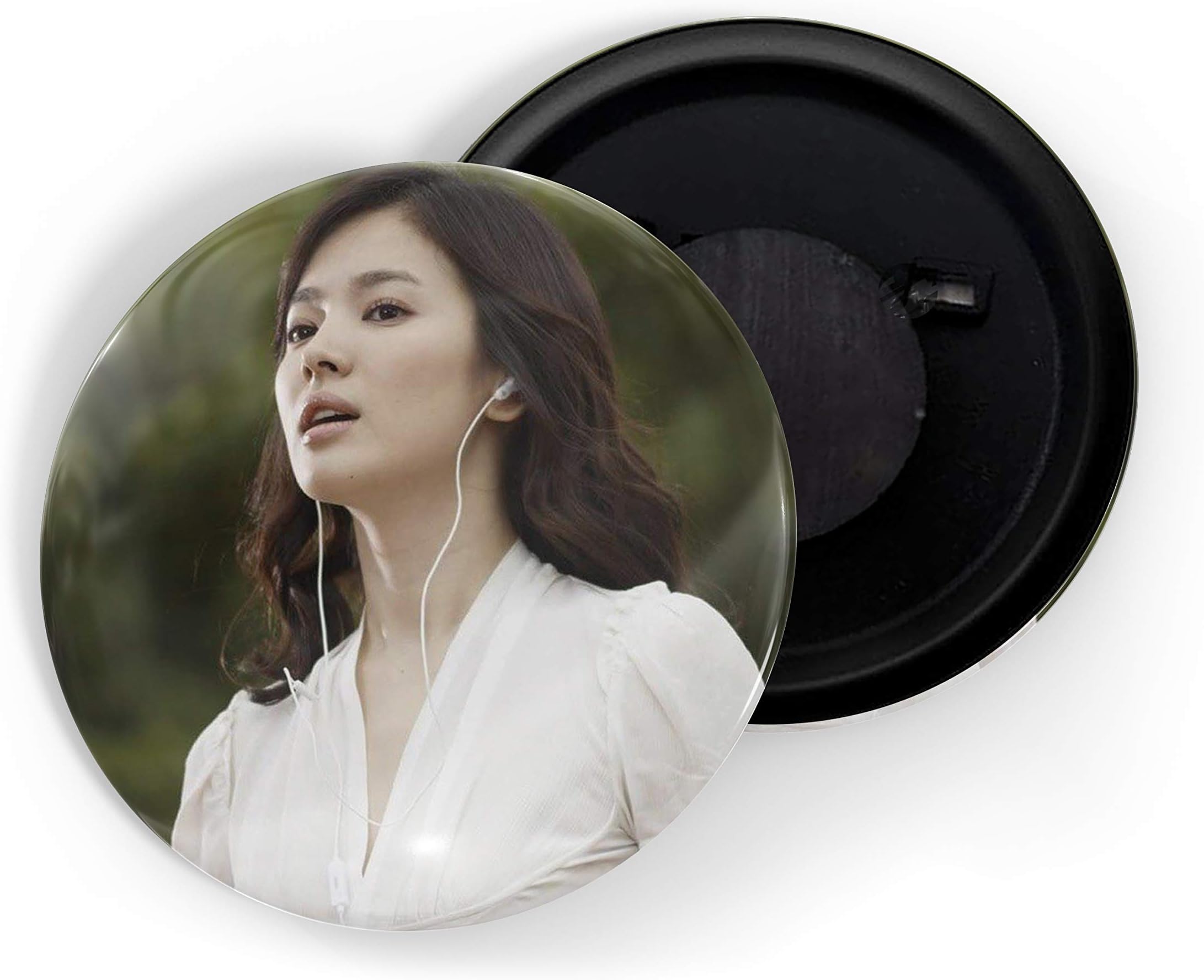 dhcrafts Fridge Magnet Green Color K-Drama Actress Song Hye Kyo D2 Glossy Finish Design Pack of 1