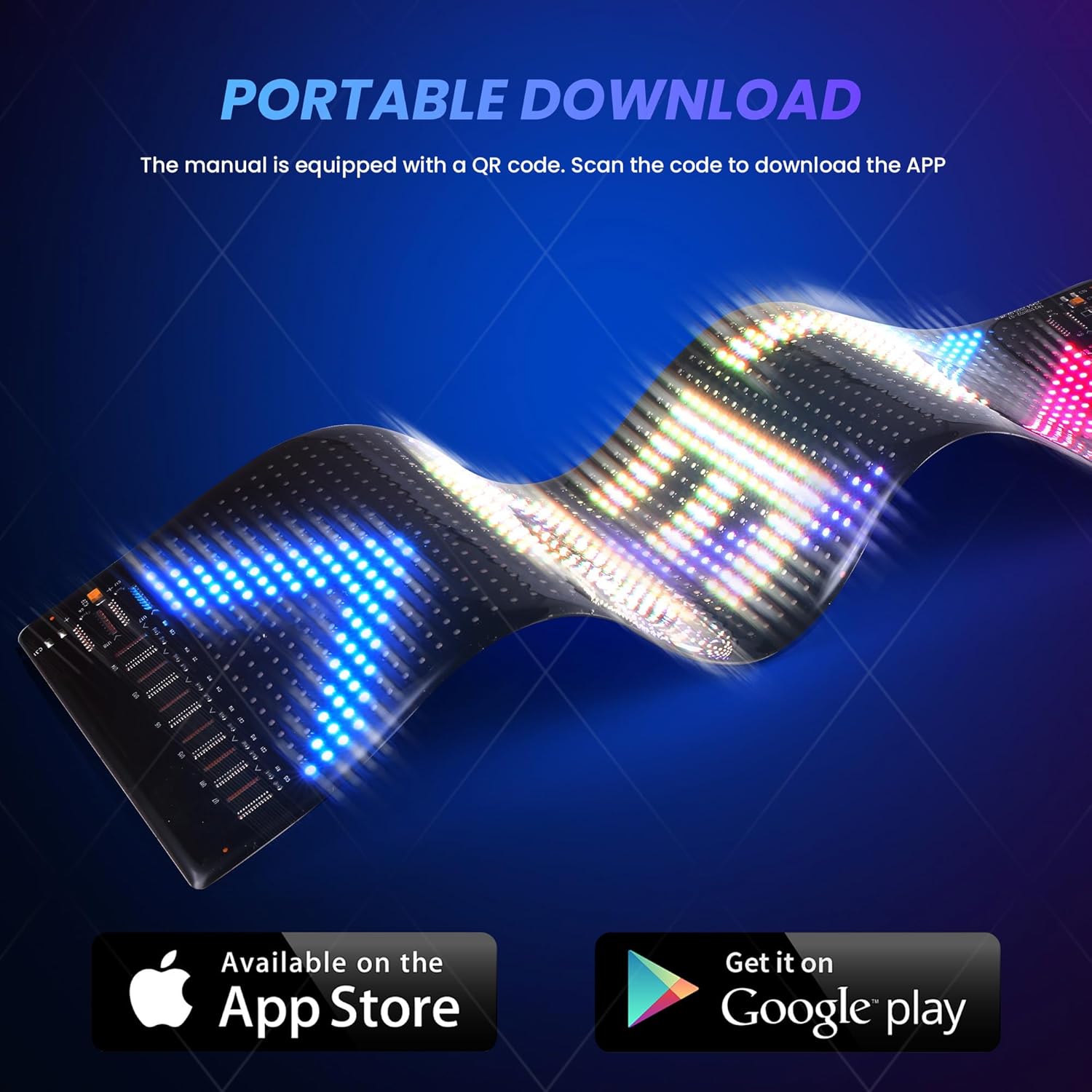 2PCS Devil Eyes Light for Cars，Led Eyes for Car Windshield，Programmable Led Sign，Controlled by a Remote Control and a Bluetooth APP，Suitable for Cars, SUVs & Trucks.