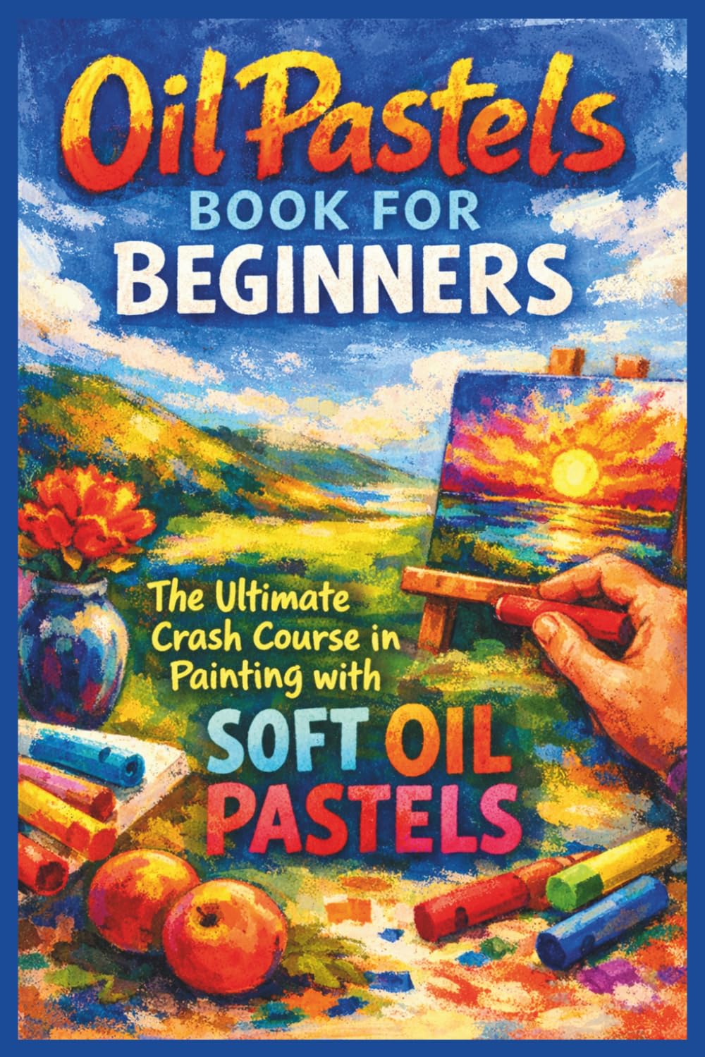 Oil Pastels Book for Beginners: The Ultimate Crash Course in Painting with Soft Oil Pastels